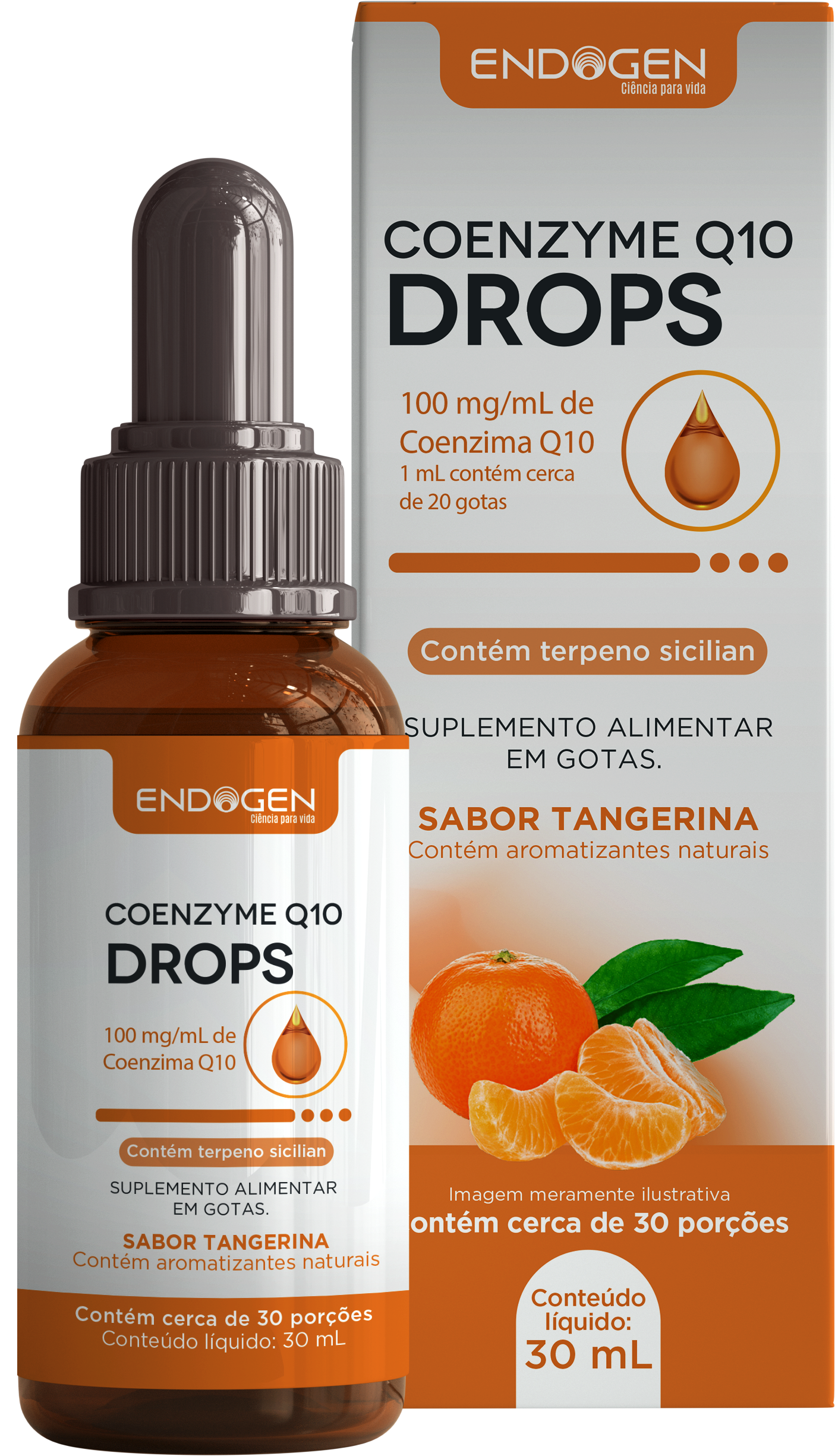 Coenzyme Q10 Drops_Caixa + Frasco