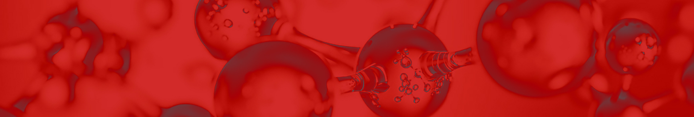 Fundo de moléculas vermelhas